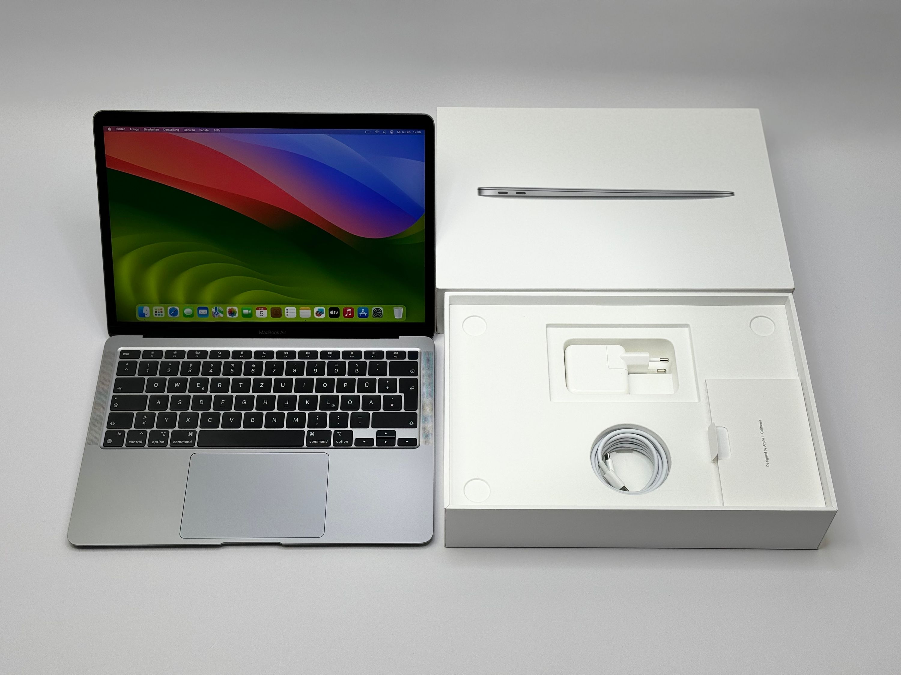 Apple MacBook Air 13,3“ M1 8C CPU 7C GPU 512 GB SSD 16 GB Ram 2020 SPACE GREY